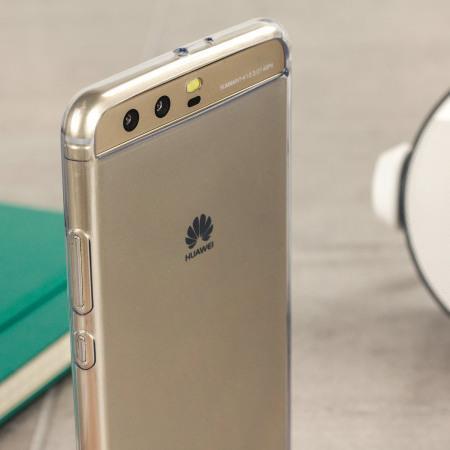 Оригинален Силиконов Калъф за Huawei P10 Plus Soft TPU Case, Прозрачен (3)