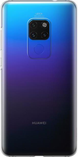 Оригинален Силиконов Калъф за Huawei Mate 20 Soft Flexible Case, Прозрачен (2)
