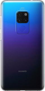 Оригинален Силиконов Калъф за Huawei Mate 20 Soft Flexible Case, Прозрачен (2)