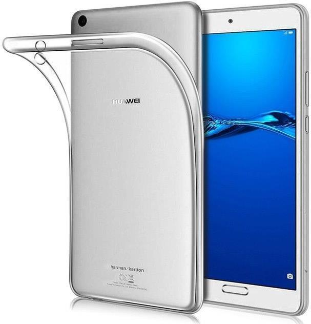 Оригинален Силиконов Калъф за Huawei MediaPad M5 8" Soft TPU Case, Прозрачен