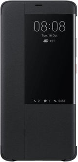 Оригинален Активен Калъф за Huawei Mate 20 Pro Smart View Book Case, Черен