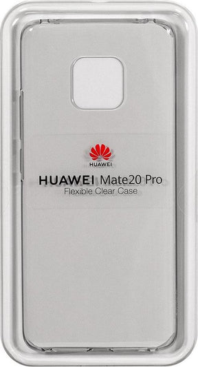 Оригинален Силиконов Калъф за Huawei Mate 20 Pro Soft TPU Case, Прозрачен