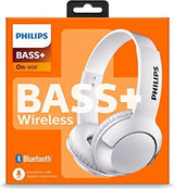 Безжични Слушалки, Philips Handsfree Bass+ Bluetooth, Бял (4)