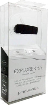 Безжична Слушалка, Plantronics Handsfree Bluetooth Explorer 55, Черен (4)