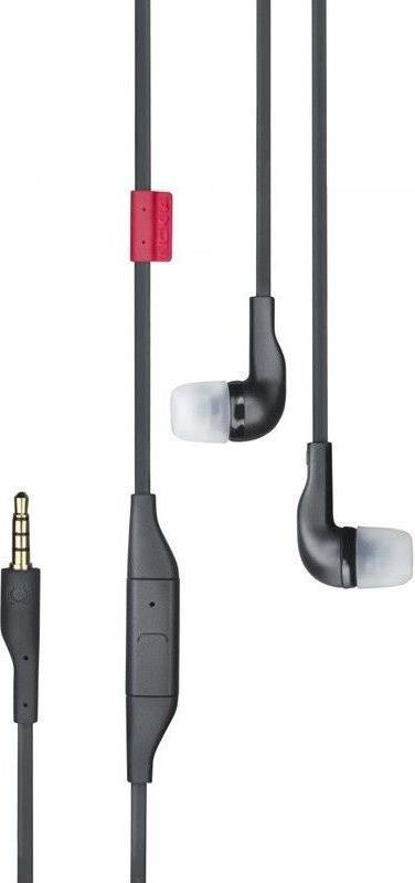 Оригинални Слушалки за Nokia Handsfree WH205, Черен (Bulk)