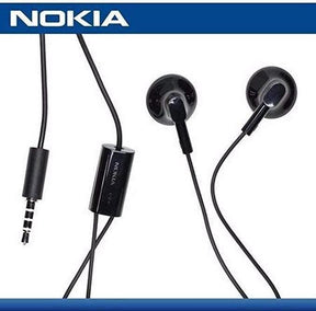 Оригинални Слушалки за Nokia Handsfree WH108, Черен (Bulk)