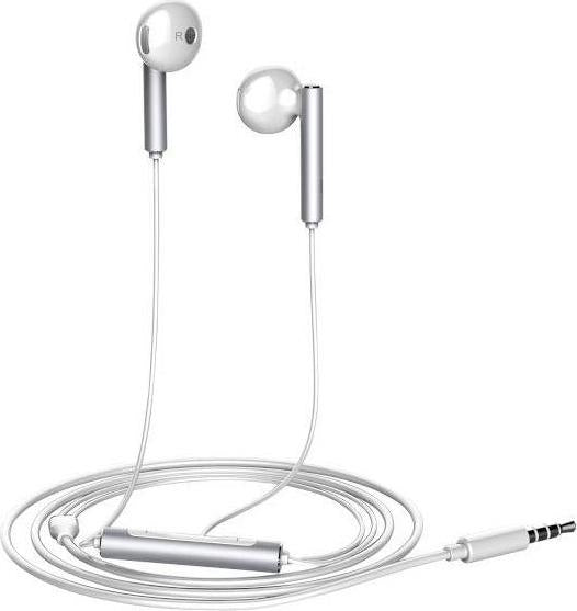 Оригинални Слушалки за Huawei Handsfree AM116 Metal, Бял (Bulk)