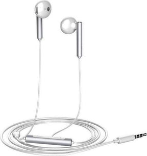 Оригинални Слушалки за Huawei Handsfree AM116 Metal, Бял (Bulk)