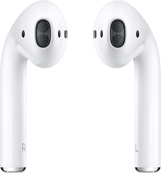 Оригинални Безжични Слушалки за iPhone, Apple AirPods Handsfree Bluetooth Mmef2, Бял (3)