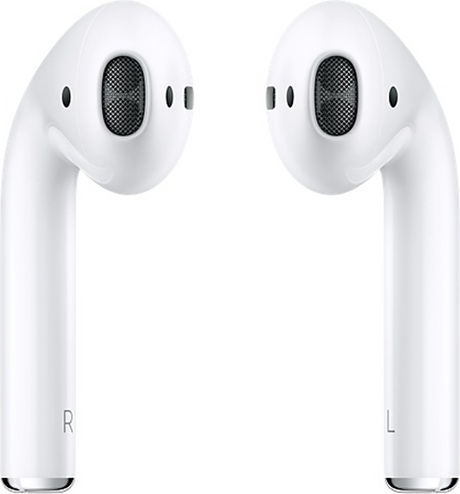 Оригинални Безжични Слушалки за iPhone, Apple AirPods Handsfree Bluetooth Mmef2, Бял (3)