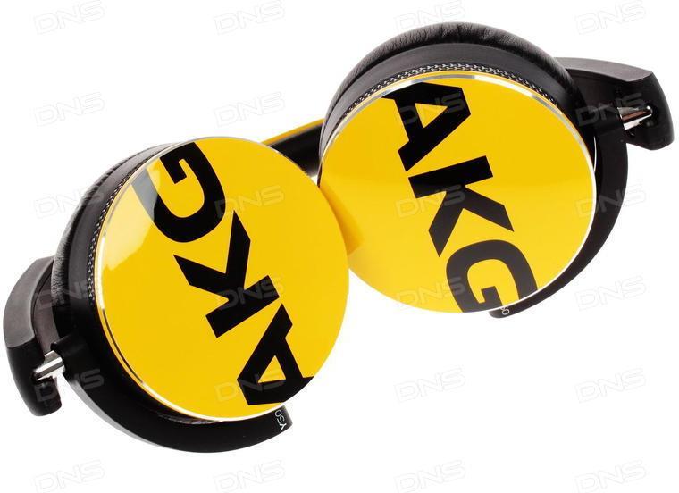 Оригинални Слушалки, AKG Handsfree Y50, Жълт (2)