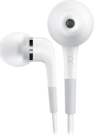 Оригинални Слушалки за iPhone с Тапи, Apple Handsfree EarPods Jack 3.5mm Me186, Бял (Bulk)