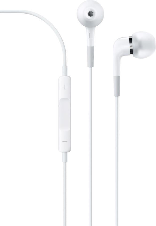 Оригинални Слушалки за iPhone с Тапи, Apple Handsfree EarPods Jack 3.5mm Me186, Бял (Bulk) (4)
