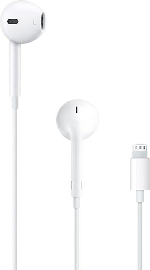Оригинални Слушалки за iPhone Lightning, Apple Handsfree EarPods Mmtn2, Бял (3)