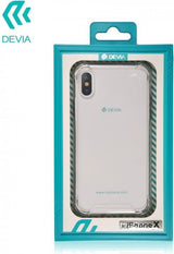 Противоударен Хибриден Калъф за iPhone XS/X, Devia Shockproof TPU Case, Прозрачен (3)