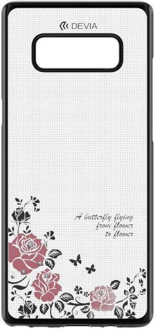Калъф с Камъни Swarovski за Samsung Note 8, Devia Joyous Case, Черен