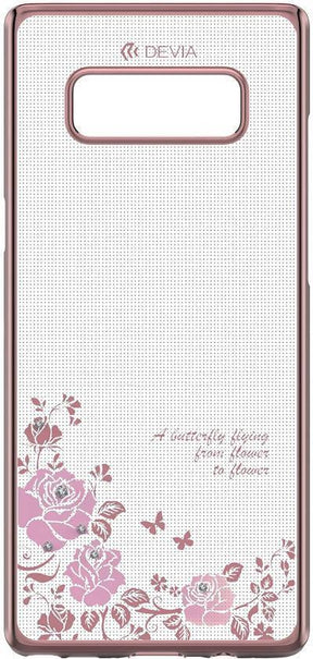 Калъф с Камъни Swarovski за Samsung Note 8, Devia Joyous Case, Розов