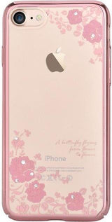 Калъф с Камъни Swarovski за iPhone SE 2022/2020 8/7, Devia Joyous Case, Розов