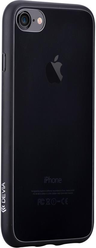 Хибриден Калъф за iPhone SE 2022/2020 8/7, Devia Hybrid Case, Черен (2)