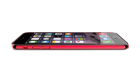 Твърд Калъф за iPhone SE 2022/2020 8/7, Devia Glimmer Case, Червен (3)