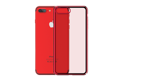 Твърд Калъф за iPhone SE 2022/2020 8/7, Devia Glimmer Case, Червен (2)