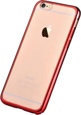 Твърд Калъф за iPhone SE 2022/2020 8/7, Devia Glimmer Case, Червен