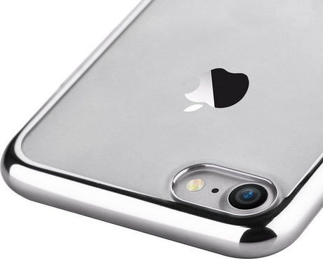 Твърд Калъф за iPhone SE 2022/2020 8/7, Devia Glimmer Case, Сребрист (3)