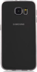 Силиконов Калъф за Samsung S6, Полупрозрачен, Devia Glimer Soft Case, Черен