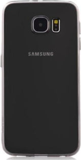 Силиконов Калъф за Samsung S6, Полупрозрачен, Devia Glimer Soft Case, Черен