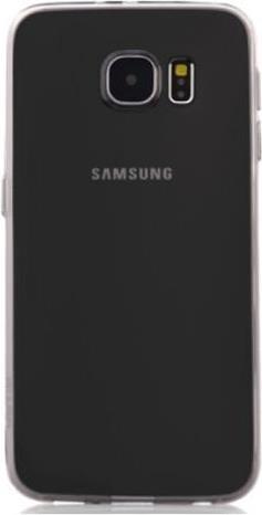 Силиконов Калъф за Samsung S6, Полупрозрачен, Devia Glimer Soft Case, Черен