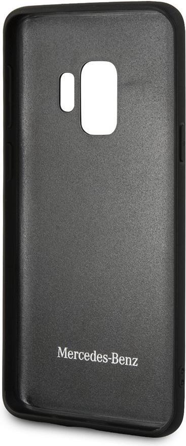 Луксозен Силиконов Калъф за Samsung S9, Mercedes-Benz Silicone Case, Черен (2)