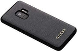 Луксозен Кожен Калъф за Samsung S9 Plus, Guess Leather Case, Черен (2)