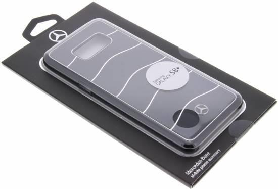 Луксозен Алуминиев Калъф за Samsung S8 Plus, Mercedes-Benz Aluminium Case, Черен (5)