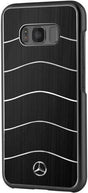 Луксозен Алуминиев Калъф за Samsung S8 Plus, Mercedes-Benz Aluminium Case, Черен