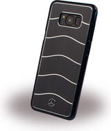 Луксозен Алуминиев Калъф за Samsung S8 Plus, Mercedes-Benz Aluminium Case, Черен (3)