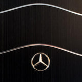 Луксозен Алуминиев Калъф за Samsung S8 Plus, Mercedes-Benz Aluminium Case, Черен (4)