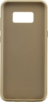 Луксозен Кожен Калъф за Samsung S8 Plus, Guess Leather Case, Златист (3)