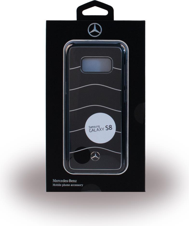 Луксозен Алуминиев Калъф за iPhone SE 2022/2020 8/7, Mercedes-Benz Aluminium Case, Черен (3)