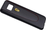 Луксозен Кожен Калъф за Samsung S8 Plus, Ferrari Leather/Carbon Case, Черен (2)