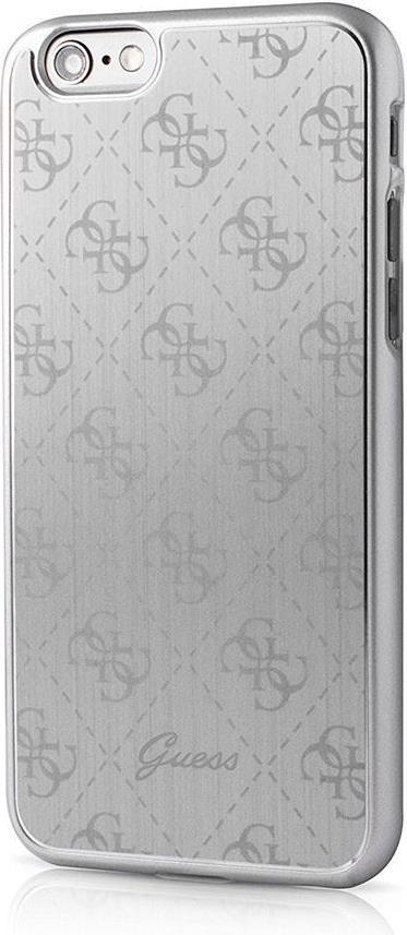 Луксозен Алуминиев Калъф за iPhone 8/7 Plus, Guess Aluminium Case, Сребрист (2)