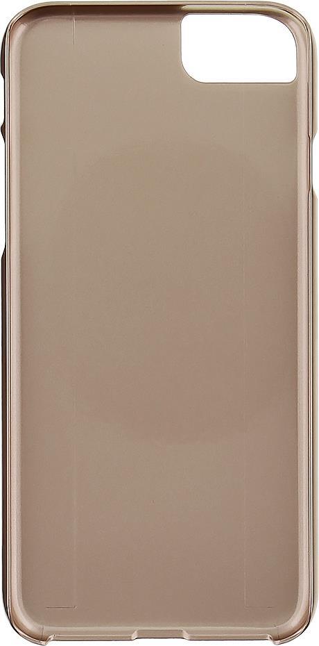Луксозен Алуминиев Калъф за iPhone SE 2022/2020 8/7, Guess Aluminium Case, Златист (2)