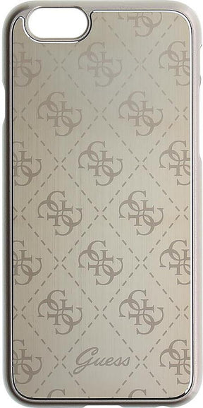 Луксозен Алуминиев Калъф за iPhone 6/6s, Guess Aluminium Case, Златист