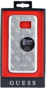 Луксозен Алуминиев Калъф за Samsung S7, Guess Aluminium Case, Сребрист (2)