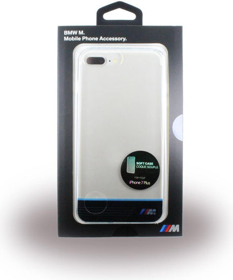 Луксозен Хибриден Калъф за iPhone 8/7 Plus, BMW Hybrid M Case, Прозрачен (3)
