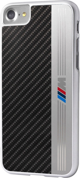 Луксозен Алуминиев Калъф за iPhone SE 2022/2020 8/7, BMW Aluminium M Case, Сив