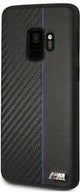Луксозен Кожен Калъф за Samsung S9, BMW Carbon/Leather M Case, Черен
