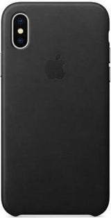 Оригинален Кожен Калъф за Apple iPhone XS/X, Leather Case Mqtd2, Черен