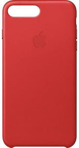 Оригинален Кожен Калъф за Apple iPhone 8/7 Plus, Leather Case, Червен (3)