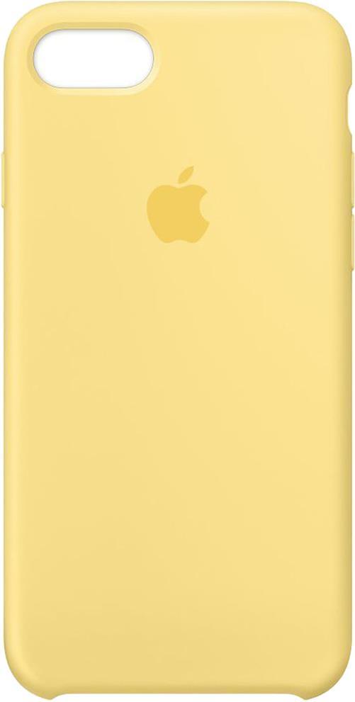 Оригинален Силиконов Калъф за Apple iPhone SE 2022/2020 8/7, Silicone Case Mq5a2 Polen, Жълт (2)