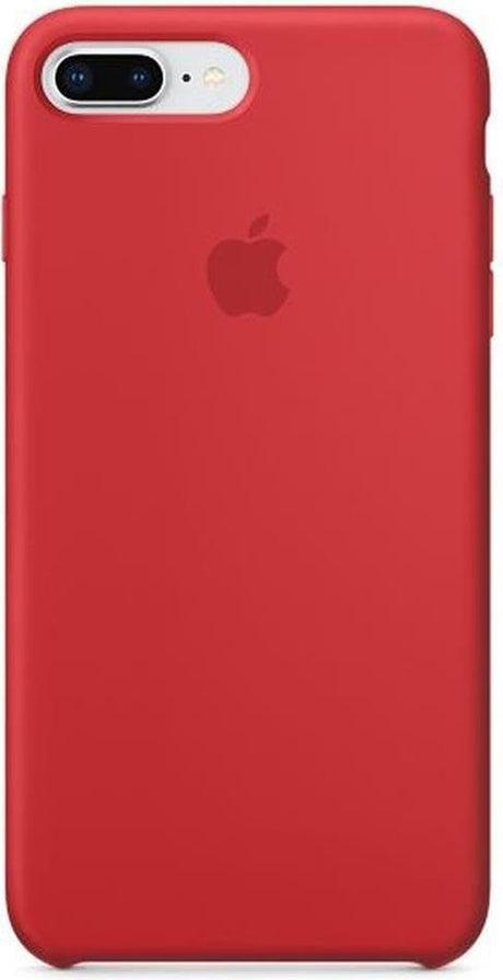 Оригинален Силиконов Калъф за Apple iPhone 8/7 Plus, Silicone Case Mmwn2, Червен